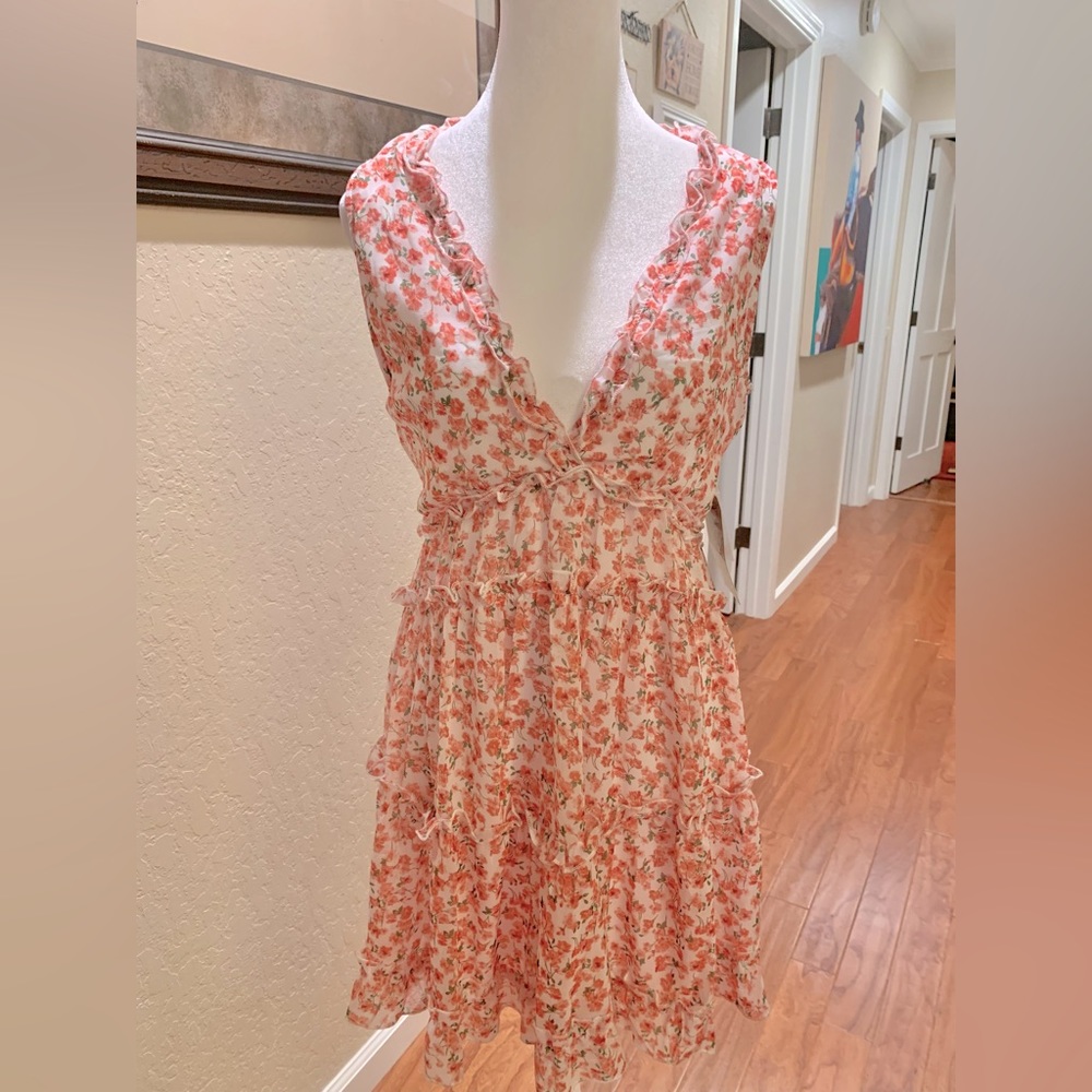 NWT frilly short sexy dress. Medium